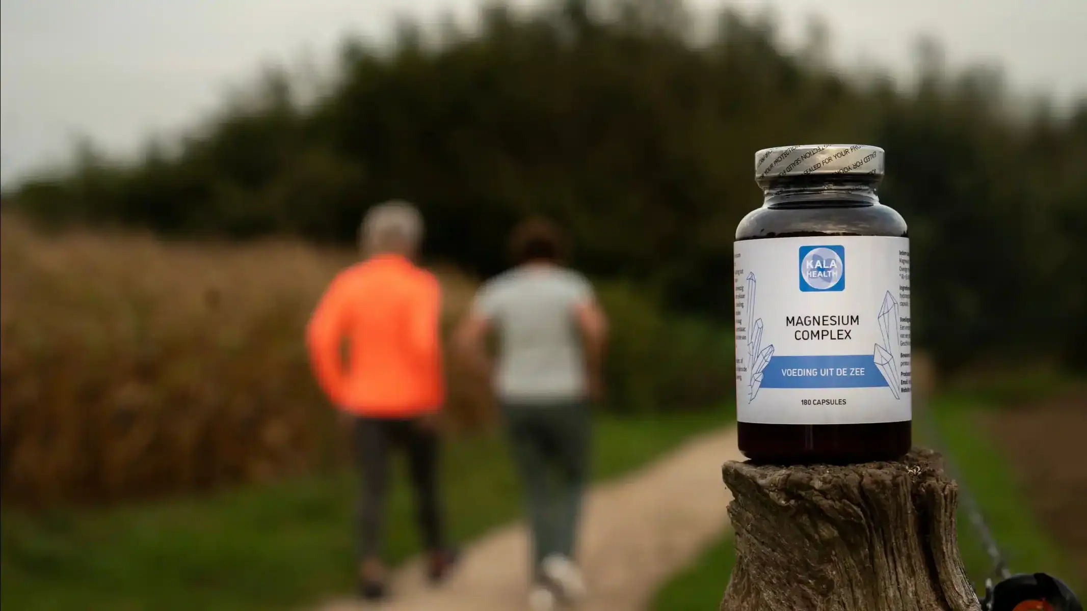 Het magnesium complex van Kala Health, met grondstoffen van uitmuntende biologische beschikbaarheid.