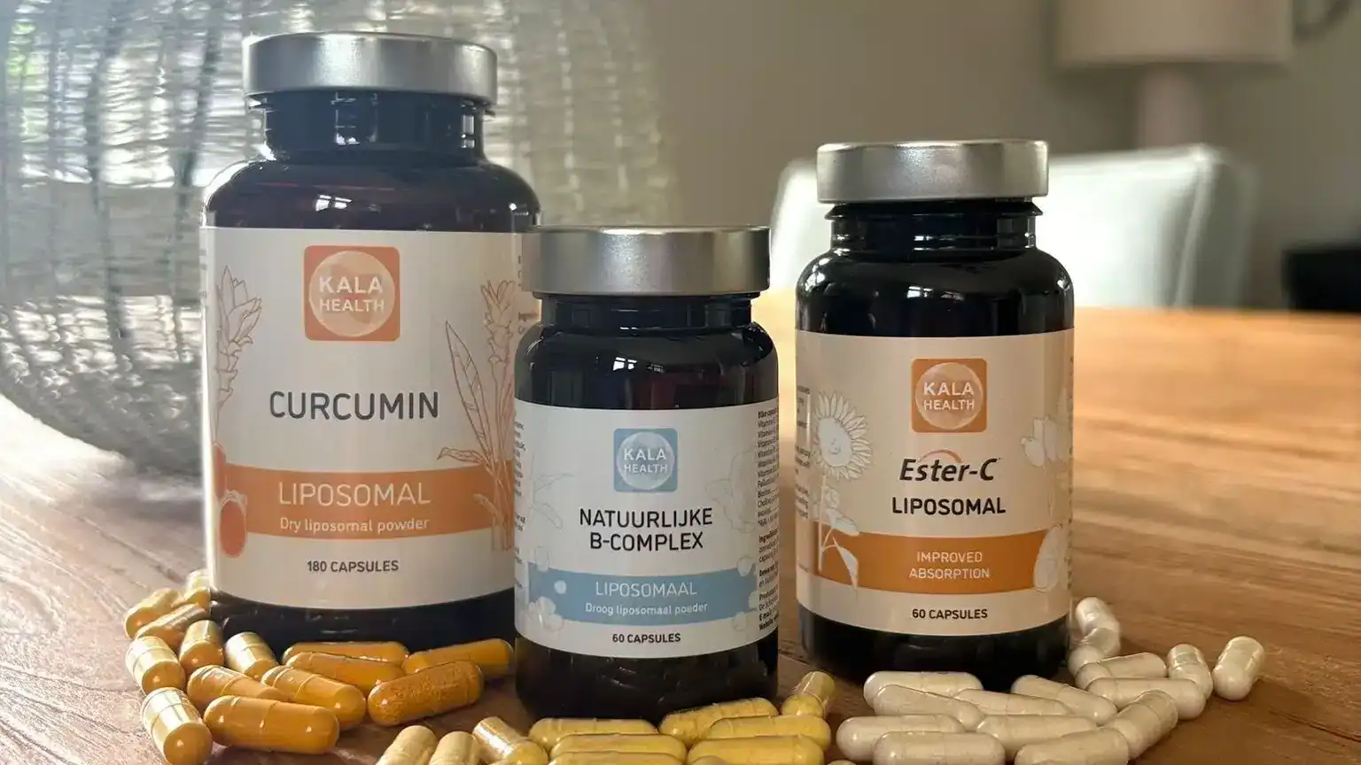 Liposomale produten met échte liposomen van Kala Health