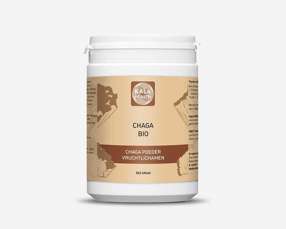 Chaga BIO Poeder 2 350 gr. Chaga BIO Poeder van Kala Health